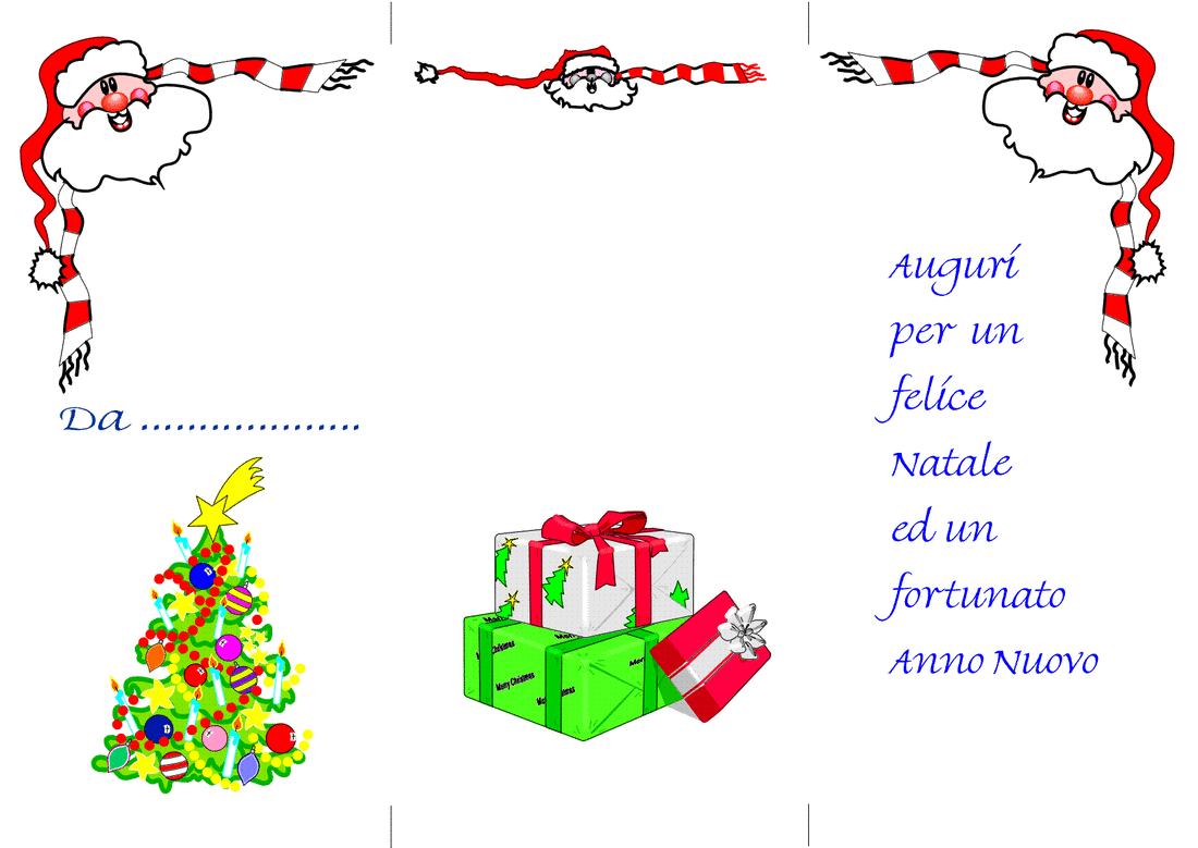 Cartoline Di Natale Da Stampare.Cartoline Di Natale Giovani Sul Web